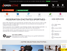 Tablet Screenshot of adrenactive.com